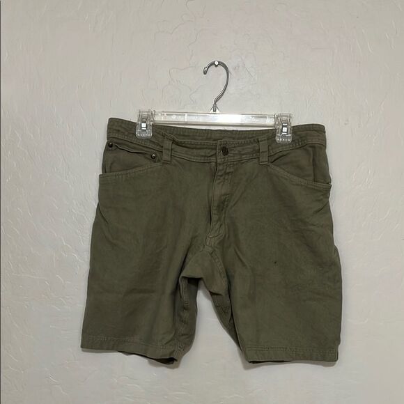 Ibex Green Casual Classic Modern Wool Blend Pockets Modern Shorts - Picture 1 of 13